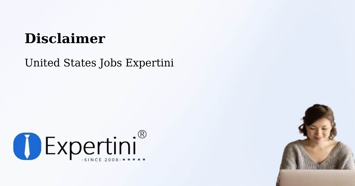Disclaimer – Anacortes - United States Jobs Expertini